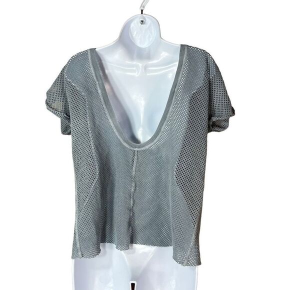 Free‎ People Movement Hot Stuff Mesh T Shirt Size XS - Picture 6 of 10